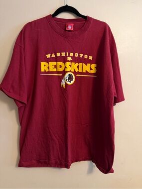 NFL Washington Redskins Short Sleeve Tee - Burgundy & Yellow